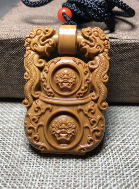 印度芭比文玩手把件吊坠项链