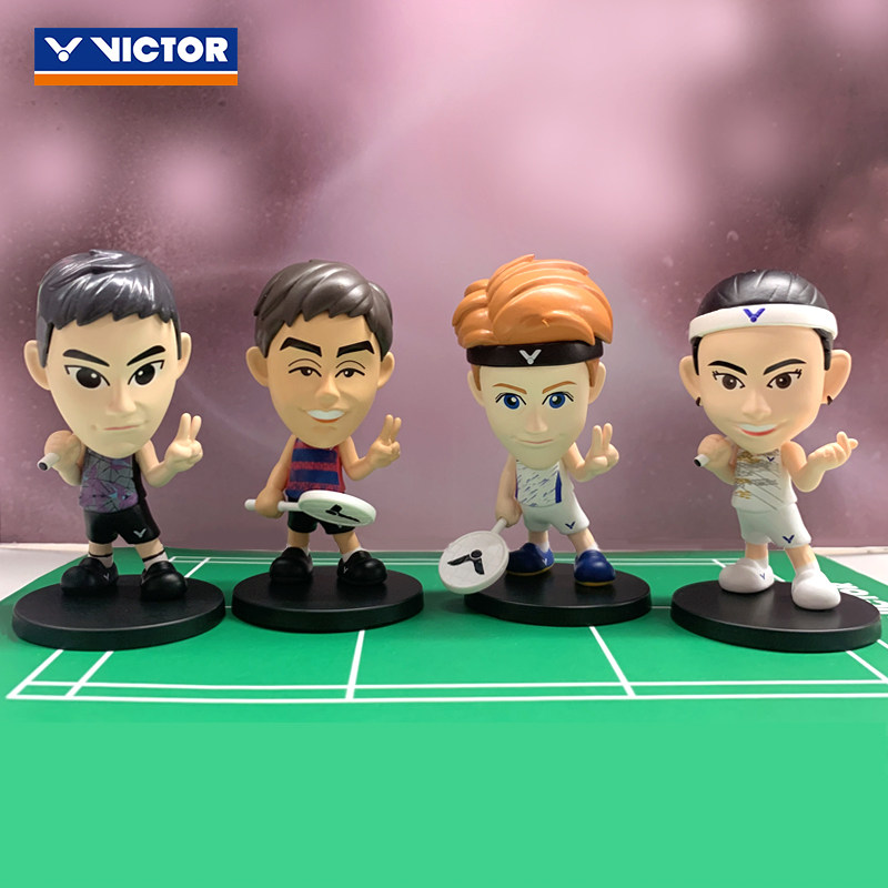 胜利羽毛球徽章盲盒戴资颖安东森亨德拉球星公仔手办可爱徽章盲盒