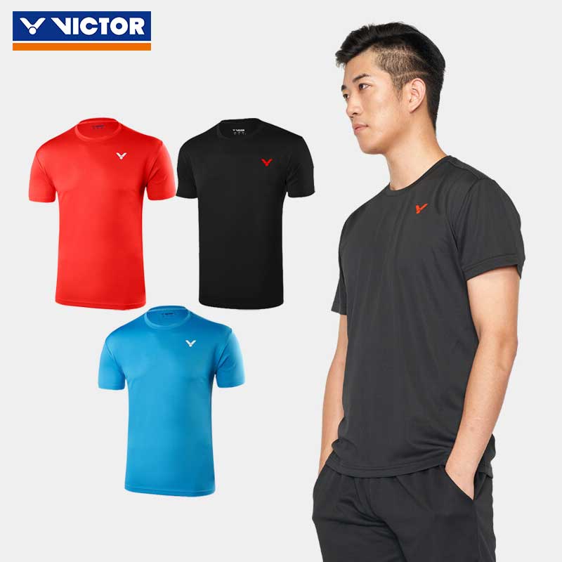 威克多羽毛球服T90022运动透气