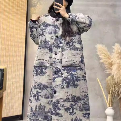 棉服百搭夹棉加厚棉衣保暖外套女