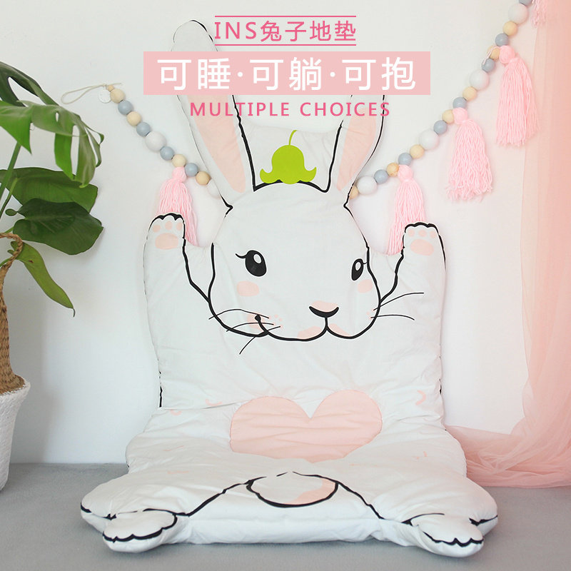 ins爆款北欧卡通儿童游戏垫地垫宝宝玩具爬行垫创意婴儿睡垫