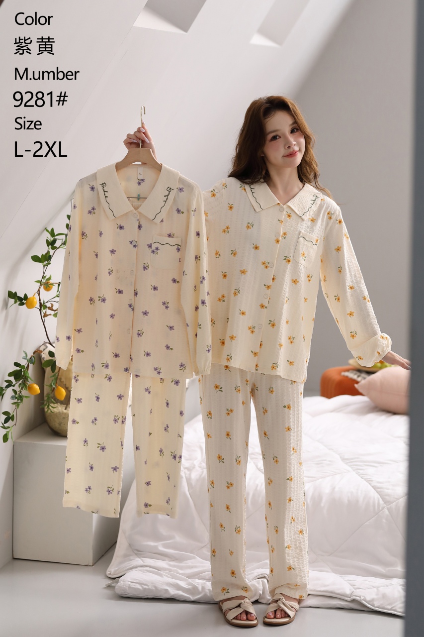 2025新款睡衣女夏季碎花甜美纯棉纱布短袖短裤2025新款薄款家居服