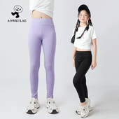 韩版 儿童鲨鱼裤 新款 外穿中大童透气防蚊裤 女童弹力打底裤 26春夏季