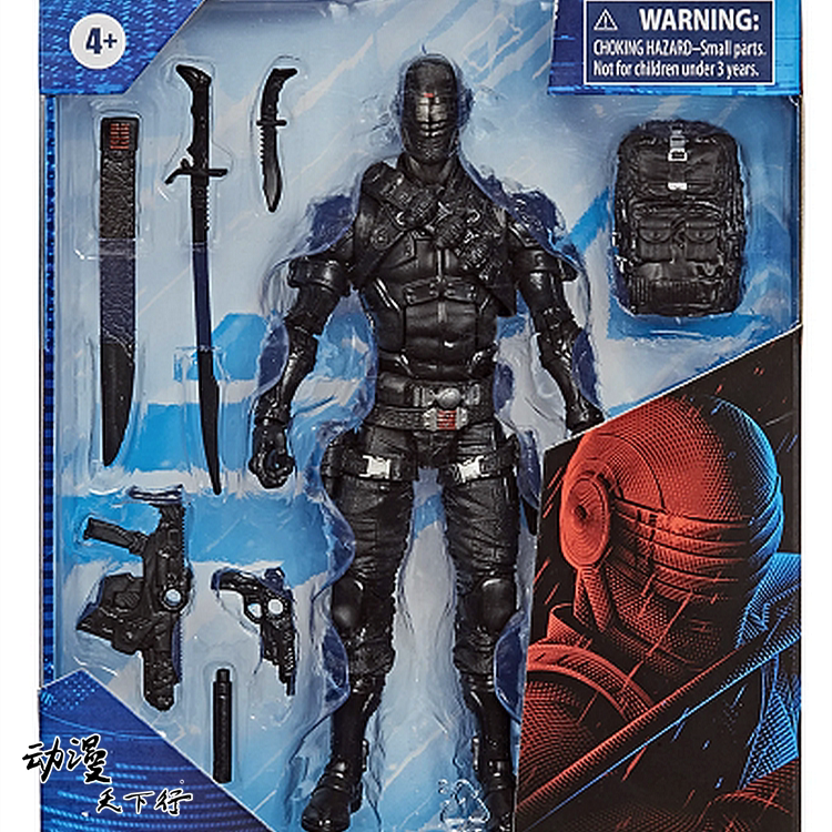 孩之宝特种部队gijoe蛇眼公爵迪斯特罗路霸斯嘉丽6寸人偶手办模型