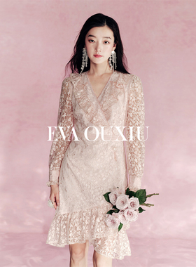 【限时直降】EVA OUXIU/伊华欧秀连衣裙 51WAQ4967