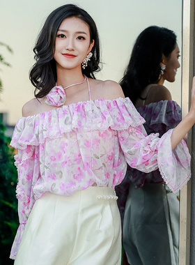 【限时直降】伊华欧秀雪纺衫42KAC4828