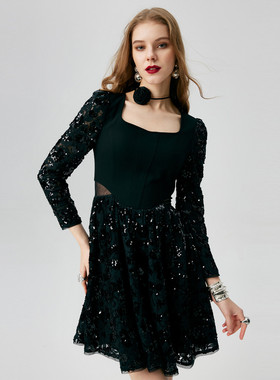 【限时直降】伊华欧秀连衣裙41KAQ4336