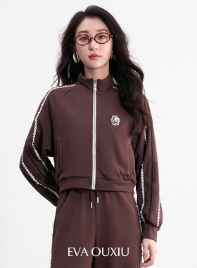 【限时直降】EVA OUXIU/伊华欧秀卫衣外套51WAS0041