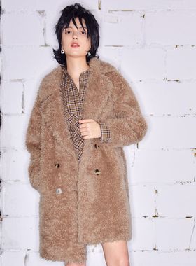 【限时直降】 伊华欧秀毛呢外套F05CS0472