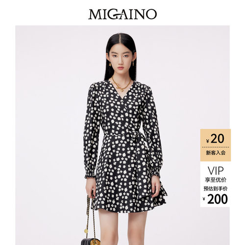 Migaino/曼娅奴连衣裙