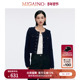 Migaino曼娅奴女装 2025早春新款 软糯加厚休闲针织外套MP12JK249