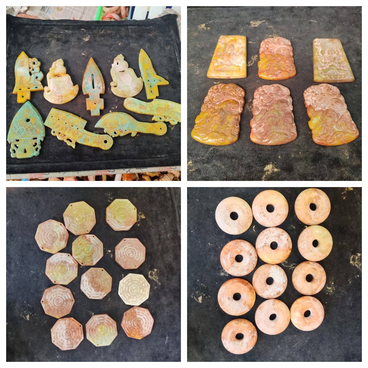 古文化文玩遗产王候将相贵族收藏传承古玉吊坠手把件摆件茶宠礼品