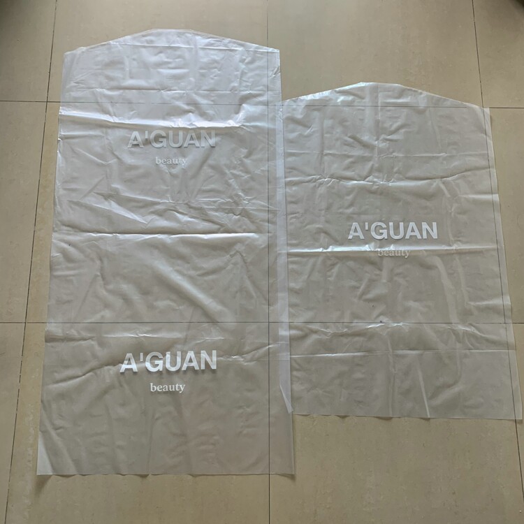 现货加厚透明防尘袋定做logo