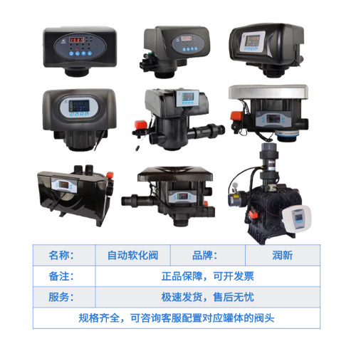 润新控制过滤软化多路阀水处理图片