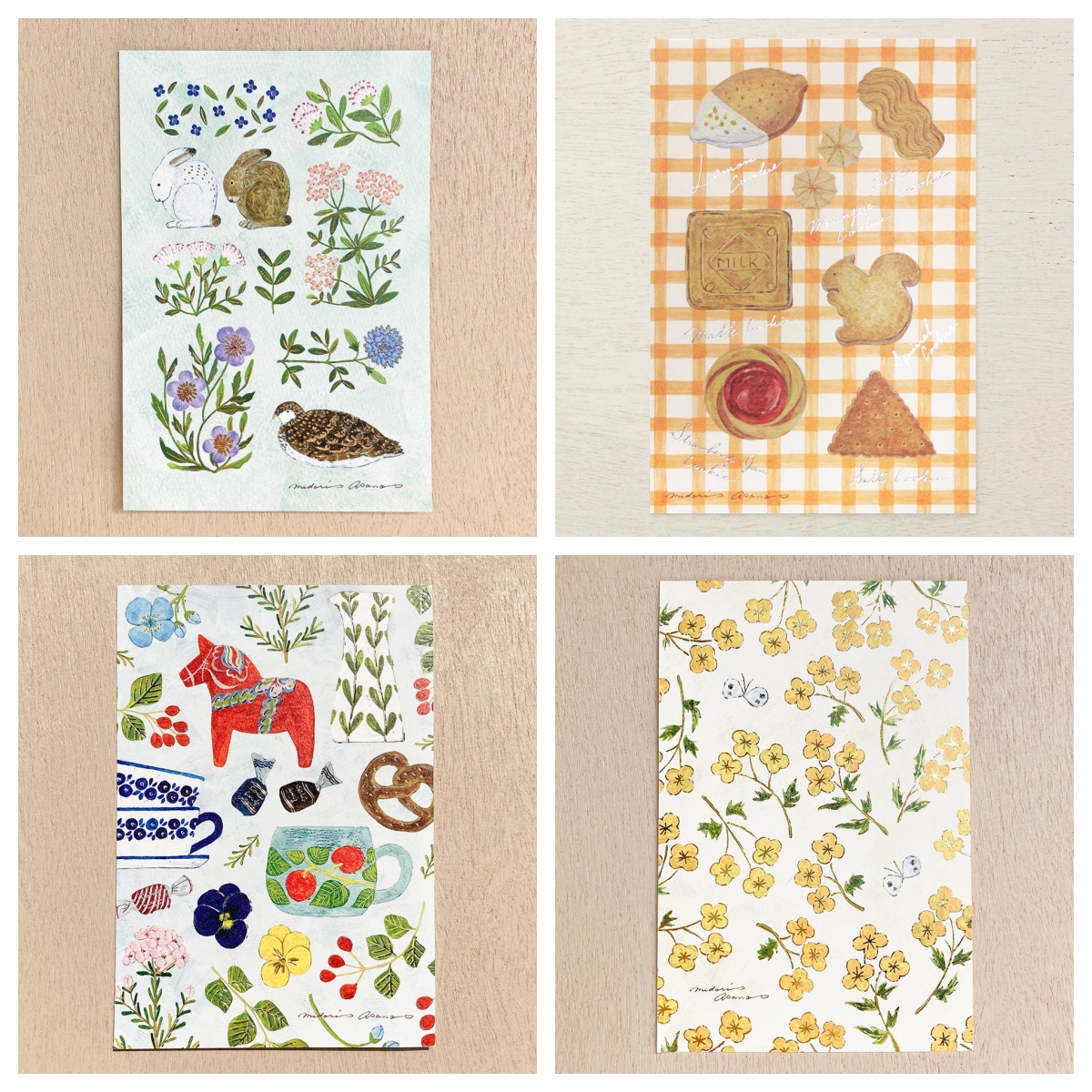 日本表现社浅野明信片贺卡