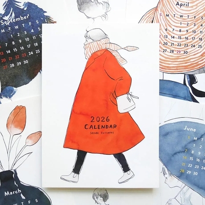 日本表现社2026年日历A4挂历