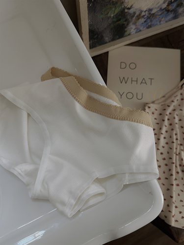 纯棉裆抑菌内裤 中腰包臀无痕三角裤春夏透气款