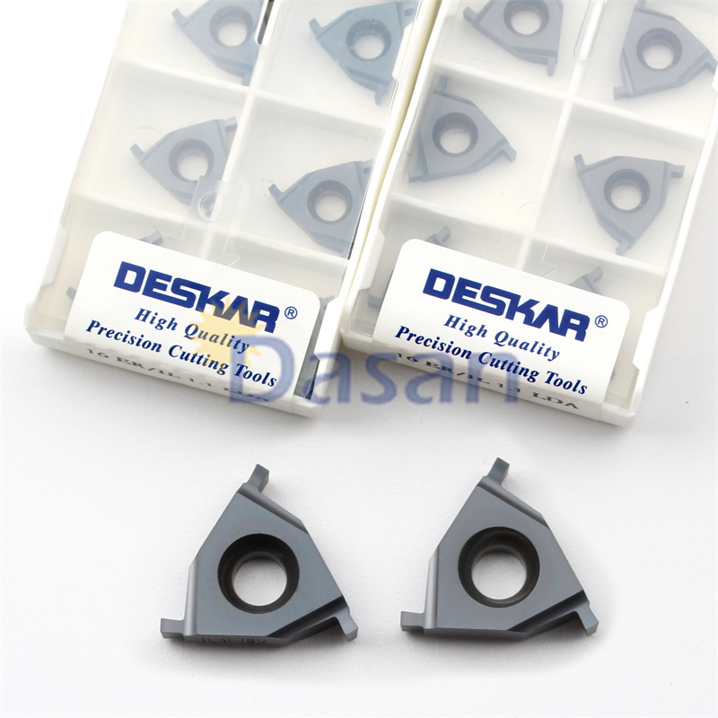 戴斯卡平装内浅槽刀片11/16 ER/IR LDA三角形通用数控切槽刀粒