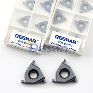 戴斯卡平装内浅槽刀片11/16 ER/IR LDA三角形通用数控切槽刀粒