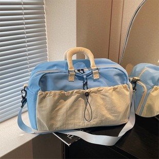 2026新款可扩容旅行包女大容量软手提便携运动健身包男短途行李袋