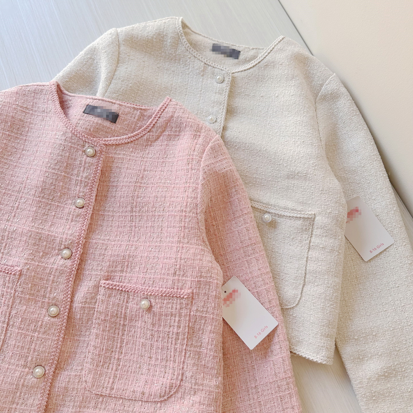 8-16岁 出口俄罗斯童装 春秋季小香风编织短款外套 女中大童时尚,童装/婴儿装/亲子装,普通外套,淘宝优惠券,粉丝福利购,淘宝优惠卷