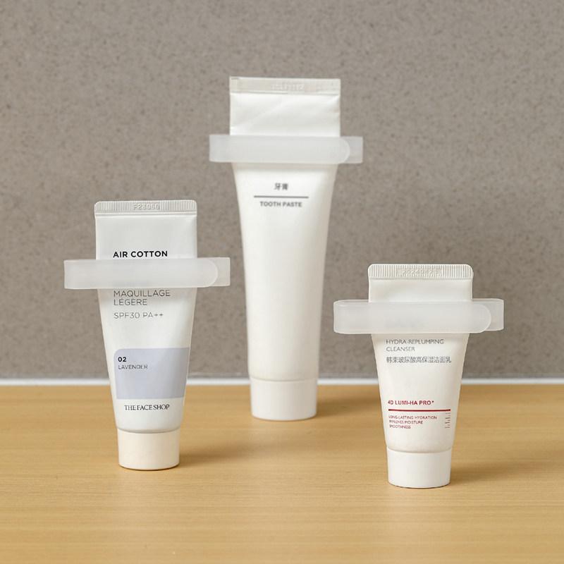 挤牙膏器夹子神器洗面奶护手霜小样挤压器家用手动挤牙膏夹卷压器