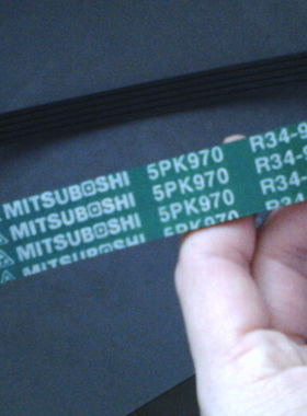 适配金杯海狮中顺玉柴4F90柴油发电机皮带5PK970 高品质EPDM耐磨