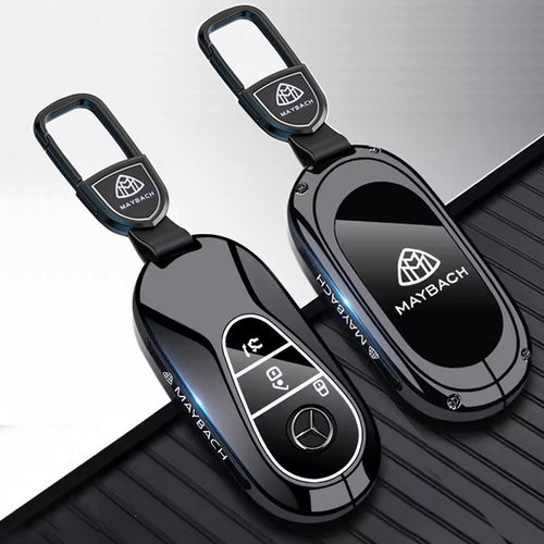 适用奔驰迈巴赫钥匙套S级S400L新G级壳S580/GLS600/450L车包跨境