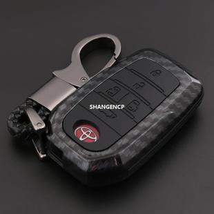 跨境适用于丰田埃尔法钥匙包奔跑者fortuner兰德酷路泽汽车钥匙套