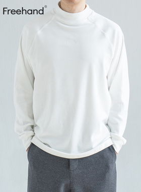 LFH写意 半高领德绒长袖卫衣打底衫发热保暖内搭上衣秋冬男女同款