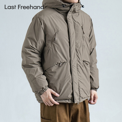 LFH写意 新国标90白鸭绒高充绒量加厚保暖男士羽绒服户外三防面料