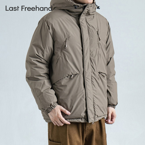 LFH写意 冬款户外特氟龙三防外套男装新国标90白鸭绒加厚羽绒服男