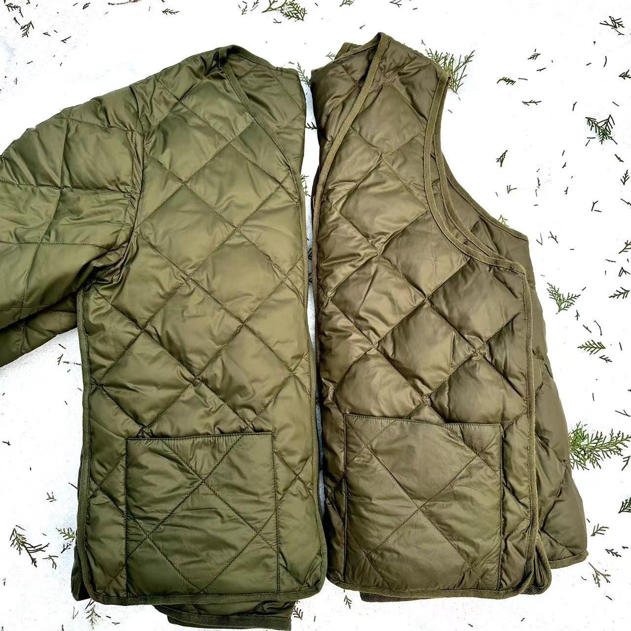 油蜡外套通用鹅绒内胆羽绒服男女