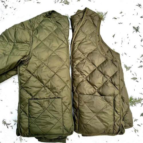 油蜡外套通用鹅绒内胆羽绒服男女