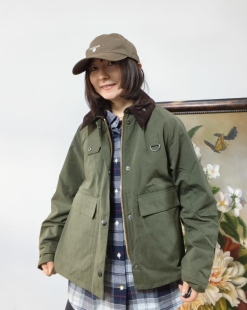 现货英国Barbour Spey男女无蜡钓鱼夹克风衣短外套王一博mca1004