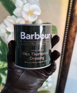 上海现货Barbour油蜡罐涂蜡上蜡专用油Ashby bedale护理油200ML