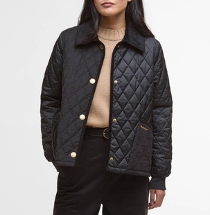 女士绗缝棉服外套棉衣宽松版 上海现货Barbour Marla英国正品