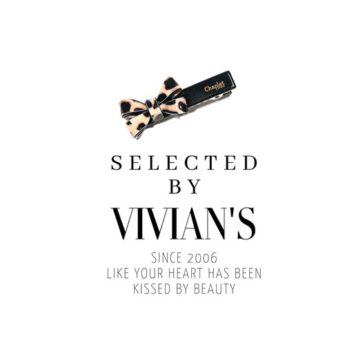 法式气质甜美蝴蝶结边夹