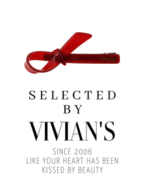 简约飘带边夹~法式气质~佩妮Chaplet鸭嘴夹捏夹刘海夹发夹侧边夹