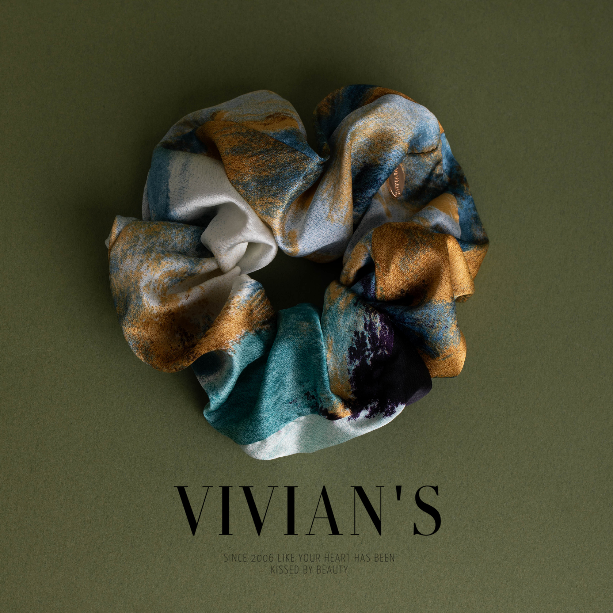 优雅欧风莫奈印象大肠发圈