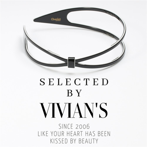 法国佩妮chaplet简洁小结发箍