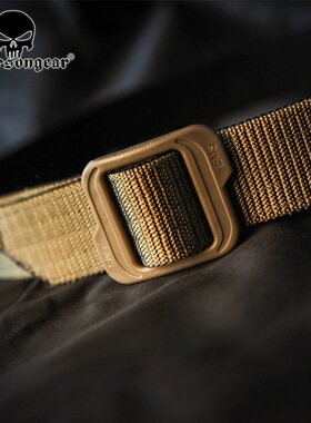爱默生黄标系列 战术尼龙腰带 双面特勤男士腰带