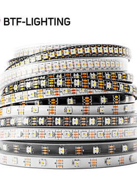 全彩SK6812芯片5050RGBNW自然白内置IC贴片5V灯珠可编程LED软灯带