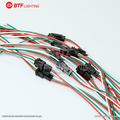 led配件3pin常规SM公母接连接器