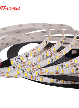 LED高亮3014贴片灯带高密度168灯珠窄板宽柜台室内装饰12V灯条