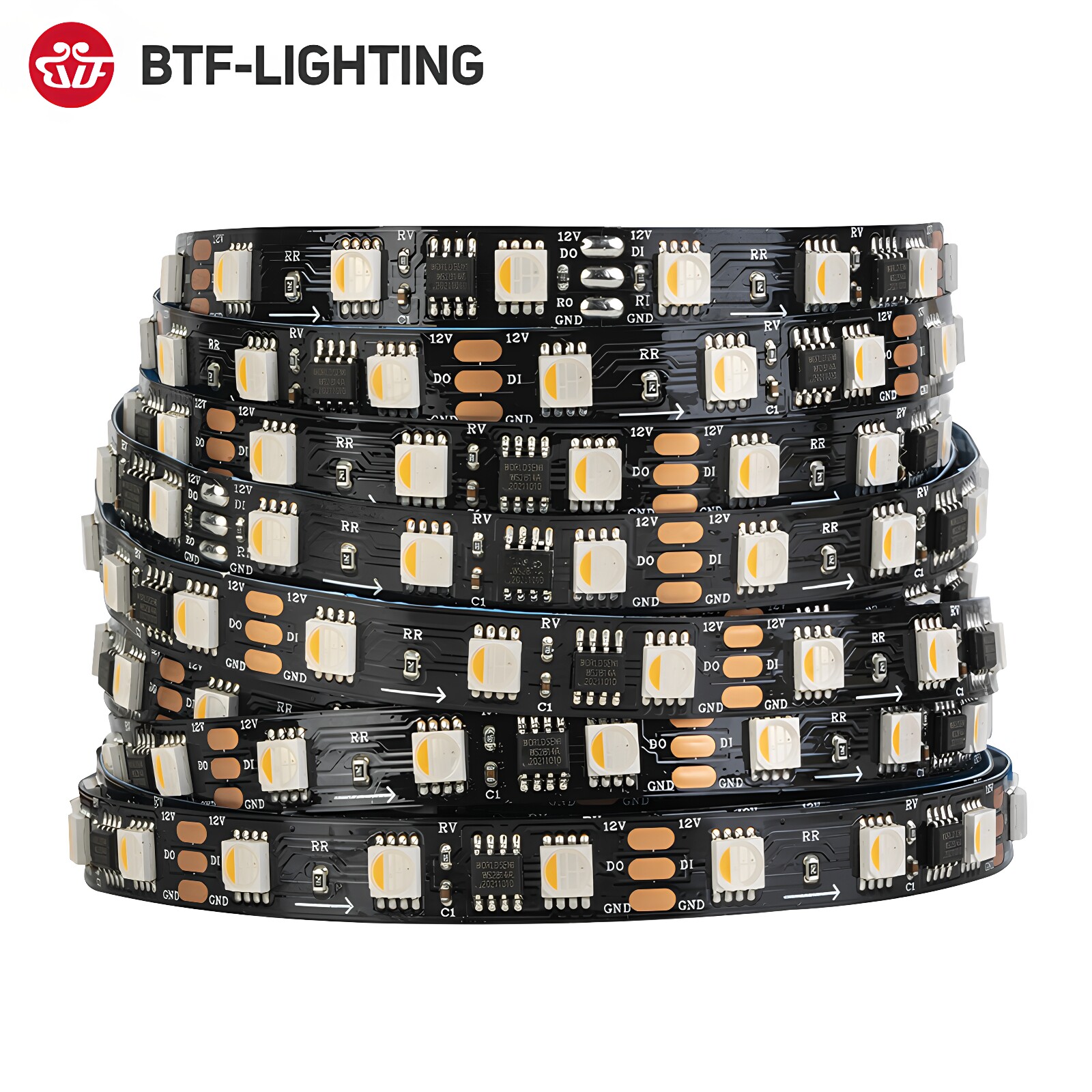 全彩LEDWS2814IC可编程RGBW灯带