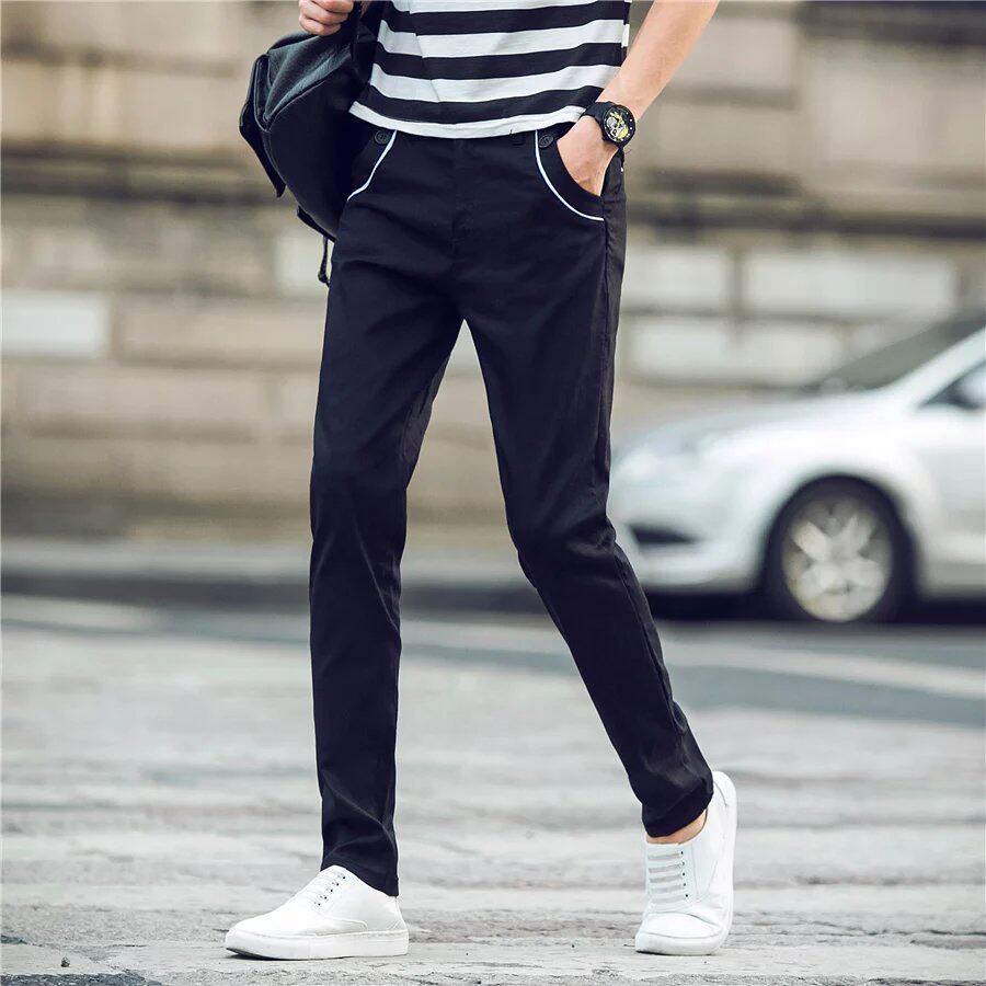 Pantalon droit pour adolescent pour été - Ref 1476481 Image 1