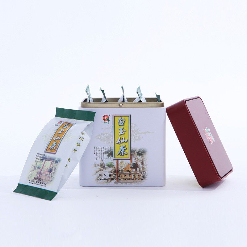 奇尔金奖惠明白玉仙茶 新茶 明前特级50g罐装茶叶 春茶景宁特产