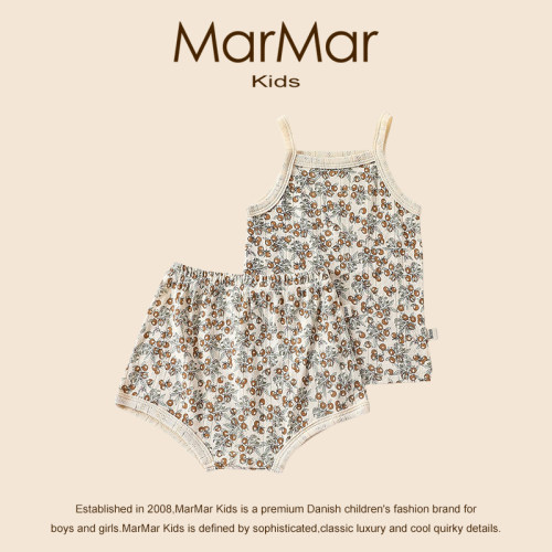 丹麦MARMARKIDS夏季吊带两件套