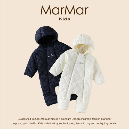 MARMARKIDS加绒夹棉连体衣
